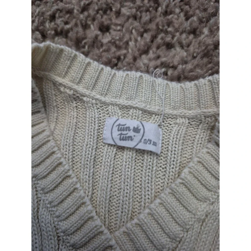 Tuntun baby boy sweater size 0-3 months